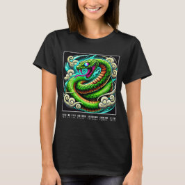 Camiseta Año de la serpiente: Símbolo chino 2025 (año nuevo