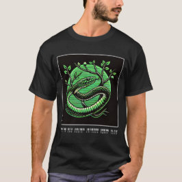 Camiseta Año de la serpiente: Símbolo chino 2025 (verde)