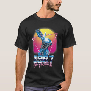 Camiseta Año de los Zodiacos Chinos de Conejo Año Nuevo Bi 