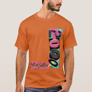 Camiseta Año de nacimiento 2000 cumpleaños 80s 90s Edición 