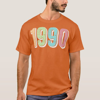 CAMISETA AÑO DE NACIMIENTO DE 1990