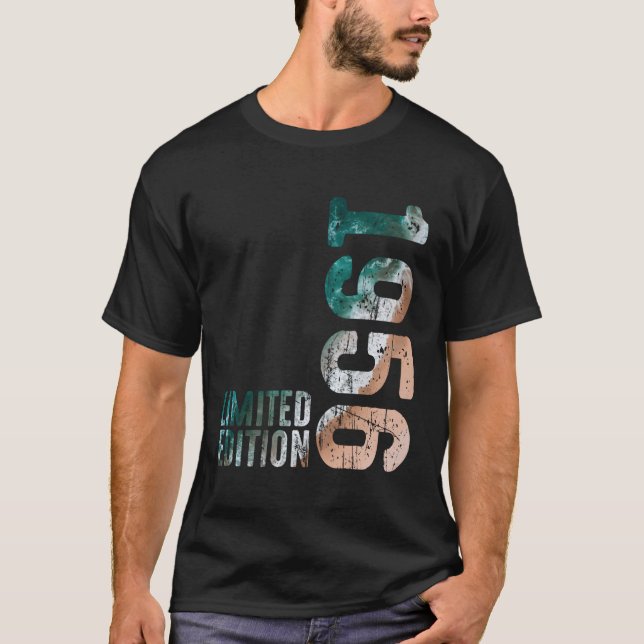 Camiseta Año De Nacimiento De Beach S 1956 Desde 1956 1956 (Anverso)