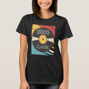 Camiseta Año de nacimiento de la grabación de vinilo clásic