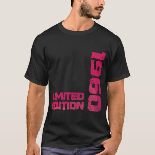 Camiseta Año De Nacimiento De La Mujer 1960 Cumpleaños 1960