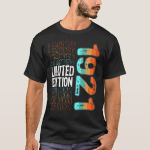 Camiseta Año de nacimiento retro vintage 1921