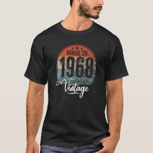 Camiseta Año de nacimiento vintage de cumpleaños 1968