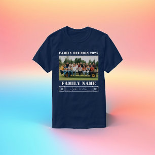 Camiseta Año de Reunión de personalizados y nombres familia