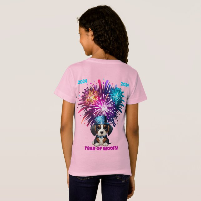 Camiseta Año de Woofs! (Reverso completo)