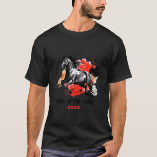 Camiseta Año del Caballo 2026 Año Nuevo Chino 