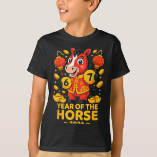 Camiseta Año del Caballo 2026 Caballo 67 Meme Año Nuevo Chi
