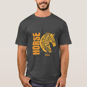Camiseta Año del caballo amarillo 2026