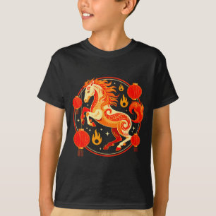 Camiseta Año del Caballo Año Nuevo Lunar 2026 Año Nuevo Chi