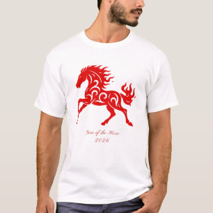 Camiseta Año del Caballo de Fuego 2026