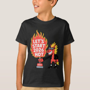 Camiseta Año del Caballo de Fuego – Año Nuevo del Zodiaco C