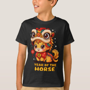 Camiseta Año del Caballo Lunar Chino