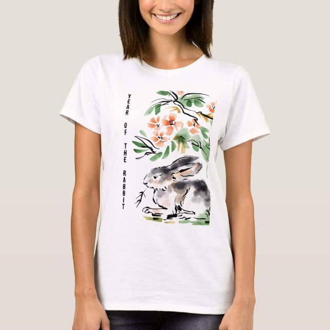 Camiseta Año del Conejo (Anverso)