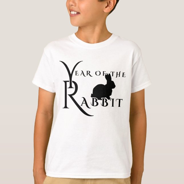 Camiseta Año del conejo (Anverso)