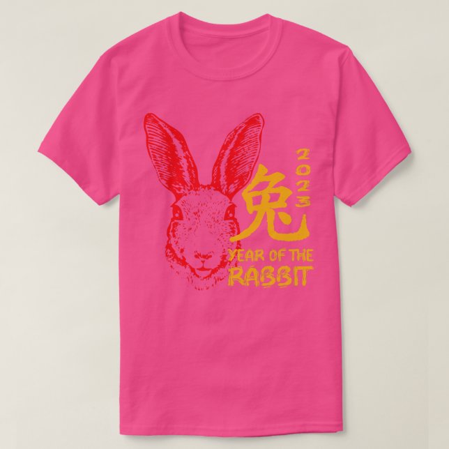 Camiseta Año Del Conejo 2023 (Diseño del anverso)