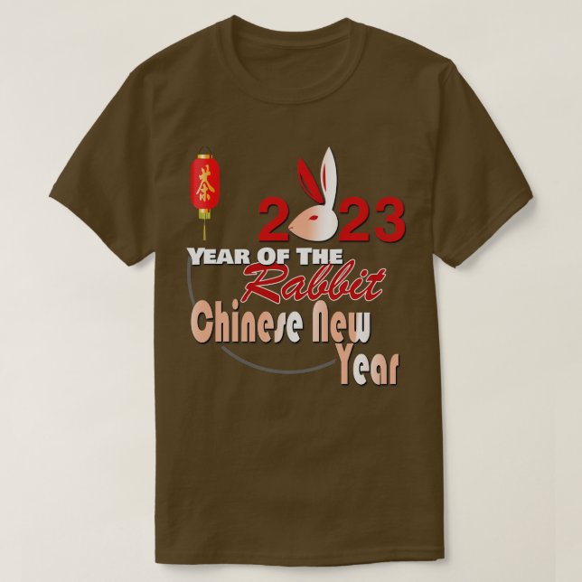 Camiseta Año del Conejo 2023 (Diseño del anverso)