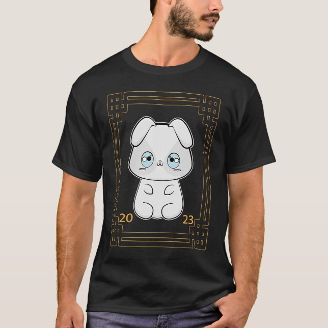 Camiseta Año Del Conejo 2023 Chino 6 (Anverso)