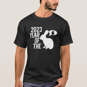 Camiseta Año Del Conejo 2023 Feliz Año Nuevo Lunar Chino