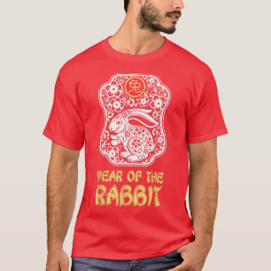 Camiseta Año del Conejo 2023, Zodiac Tiger Chinese Zodi