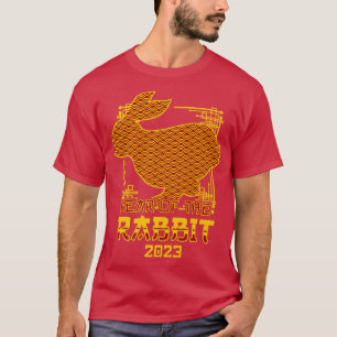 Camiseta Año Del Conejo Año Nuevo Chino 2023 Premium T
