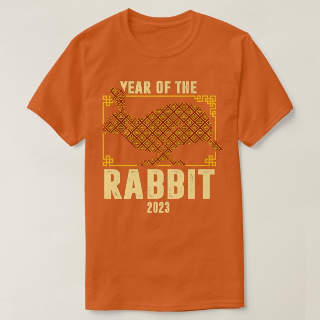 Camiseta Año Del Conejo Año Nuevo Chino 2023 Premium T (Diseño del anverso)