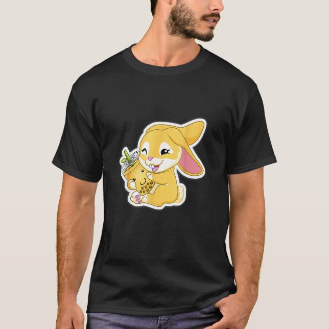 Camiseta Año Del Conejo Conejo Conejo Bae Bubble Boba Tea C (Anverso)