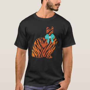 Camiseta Año Del Conejo De Pascua De Tigres 2022 Animal Cut