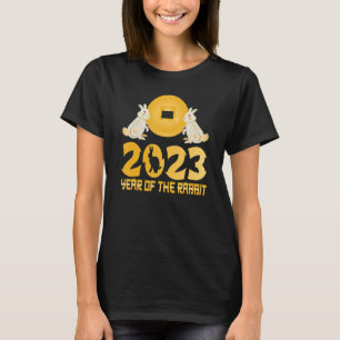 Camiseta Año Del Conejo Feliz Año Nuevo Chino 2023