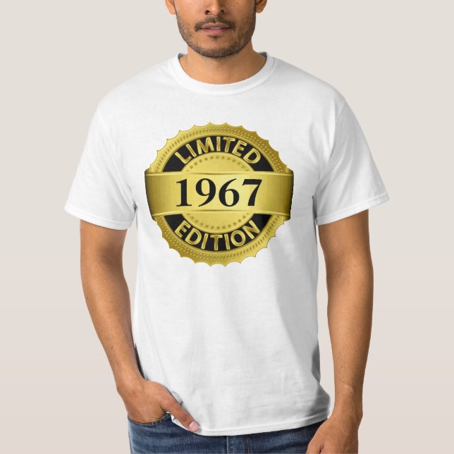 Camiseta Año del cumpleaños de la edición limitada (Anverso)