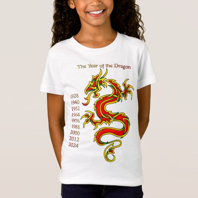Camiseta Año del dragón (Anverso)