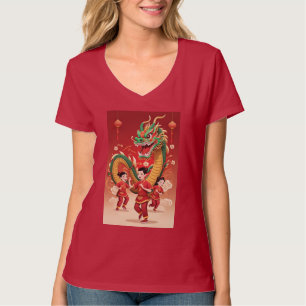 Camiseta Año del Dragón 2024 Año Nuevo Chino