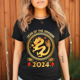Camiseta Año Del Dragón 2024 - Año Nuevo Chino 2024