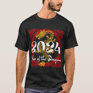 Camiseta Año del Dragón 2024 zodiaco chino