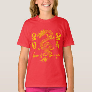 Camiseta Año del Dragón de Oro