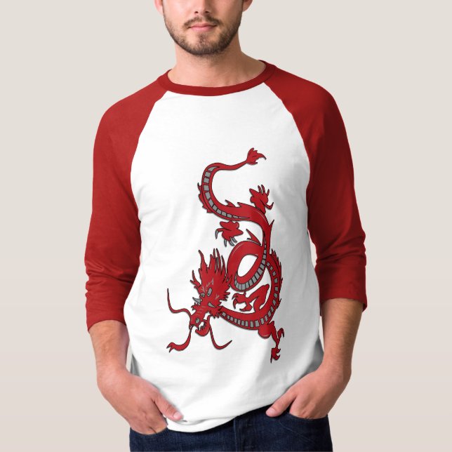 Camiseta Año del dragón - Dragón chino (Anverso)