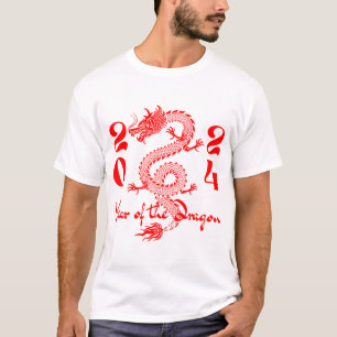Camiseta Año del Dragón Rojo