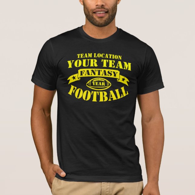 CAMISETA AÑO DEL FANTASY FOOTBALL DE TU EQUIPO (Anverso)