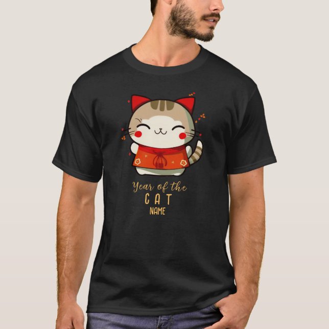 Camiseta Año del gato 2023 Año nuevo vietnamita - Prueba (Anverso)