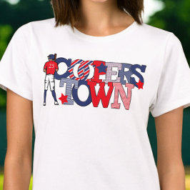 Camiseta Año del jugador de béisbol Cooperstown Patriotic L