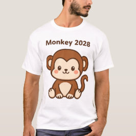 Camiseta Año del Mono 2028