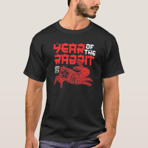 Camiseta Año del Rabino del Agua 2023 Hombres Zodiacos Chin