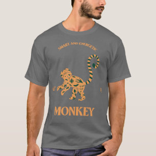 Camiseta Año del Zodiaco chino mono 1