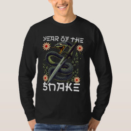 Camiseta Año del Zodiaco del Serpiente Año Nuevo Chino
