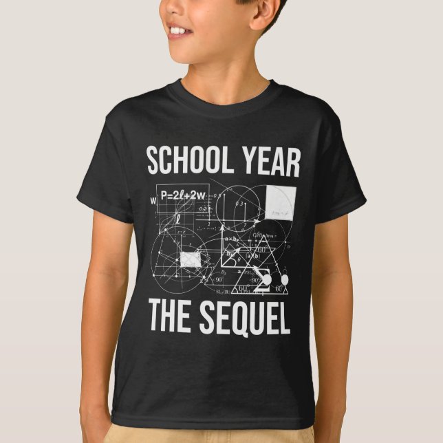 Camiseta Año Escolar La Secuencia (Anverso)