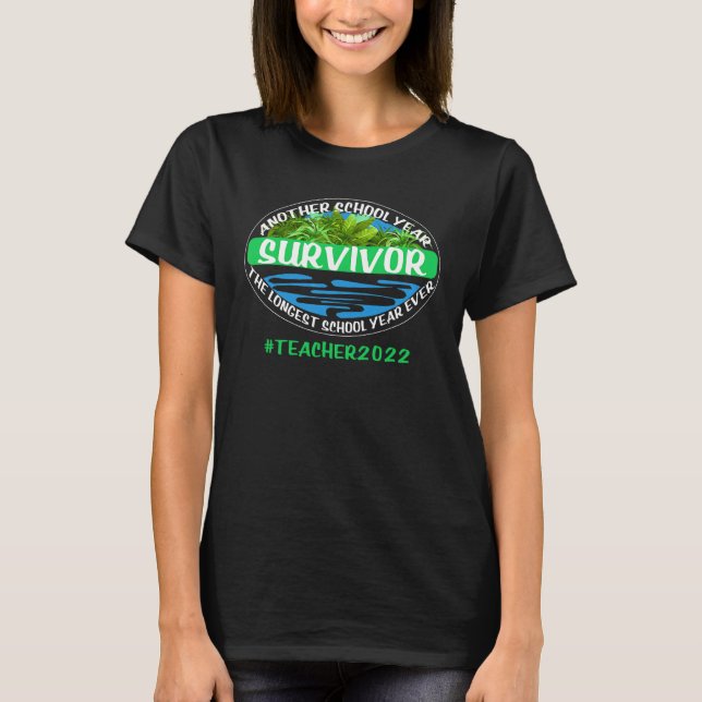 Camiseta Año Escolar Más Largo Que Otro Año Escolar (Anverso)