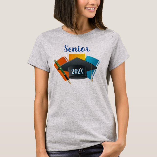 Camiseta Año escolar personalizado (Anverso)