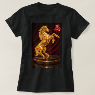 Camiseta Año Fu Chino del Zodiaco del Caballo 0046499